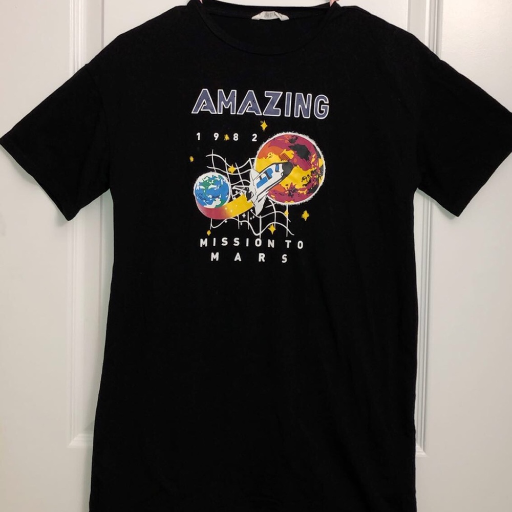 cute astronaut type dress shirt